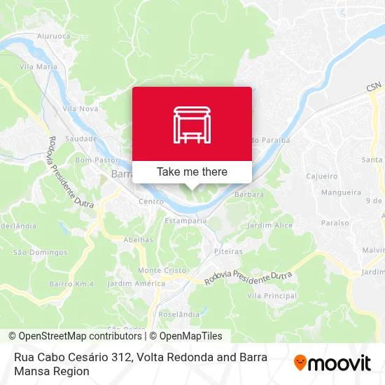 Rua Cabo Cesário 312 map