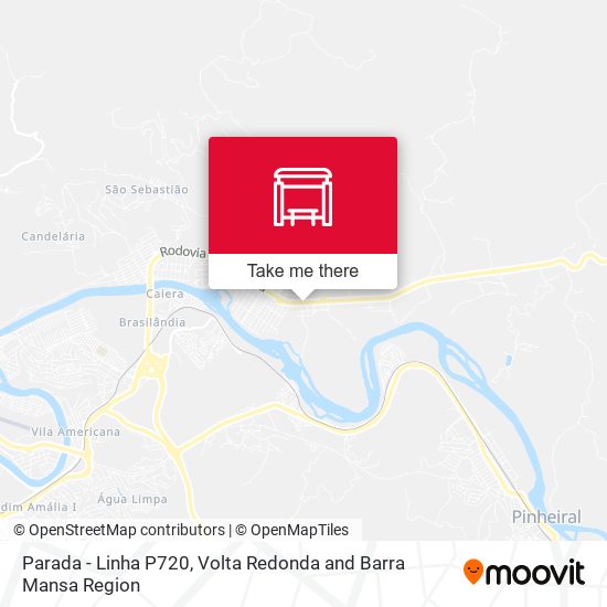 Parada - Linha P720 map