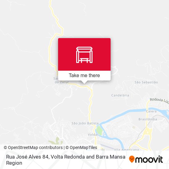 Rua José Alves 84 map