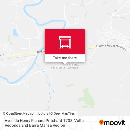 Avenida Henry Richard Pritchard 1738 map