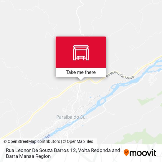 Rua Leonor De Souza Barros 12 map