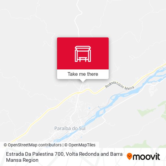 Estrada Da Palestina 700 map