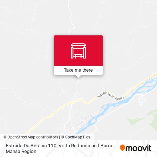 Estrada Da Betânia 110 map