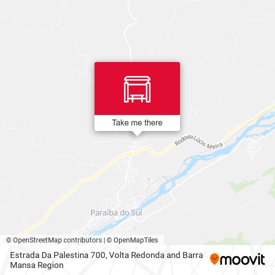 Estrada Da Palestina 700 map