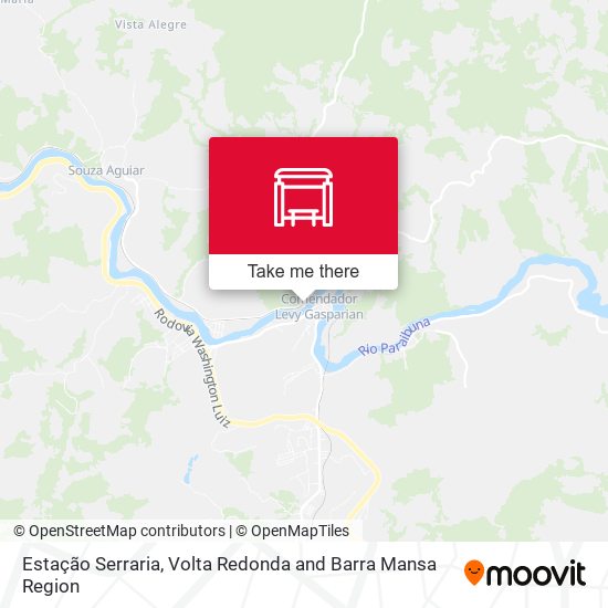Estação Serraria map