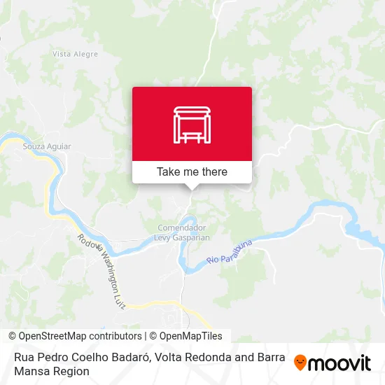 Rua Pedro Coelho Badaró map