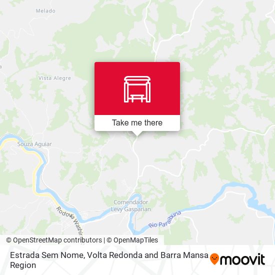 Estrada Sem Nome map