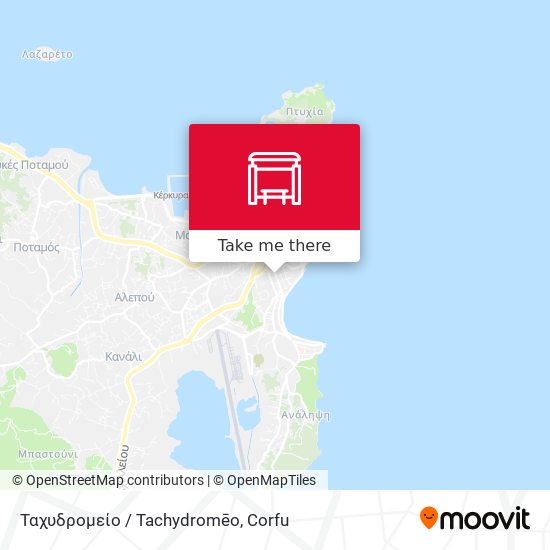 Ταχυδρομείο / Tachydromēo map