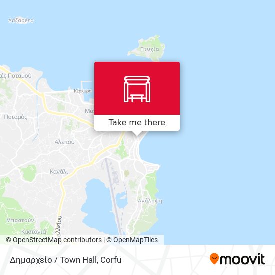 Δημαρχείο / Town Hall map