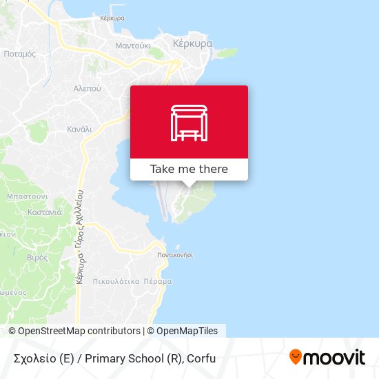 Σχολείο (E) / Primary School (R) map