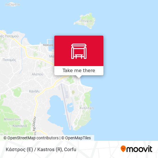 Κάστρος (E) / Kastros (R) map