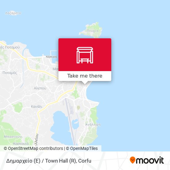 Δημαρχείο (E) / Town Hall (R) map