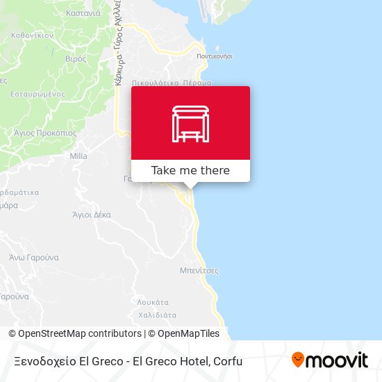 Ξενοδοχείο El Greco - El Greco Hotel map