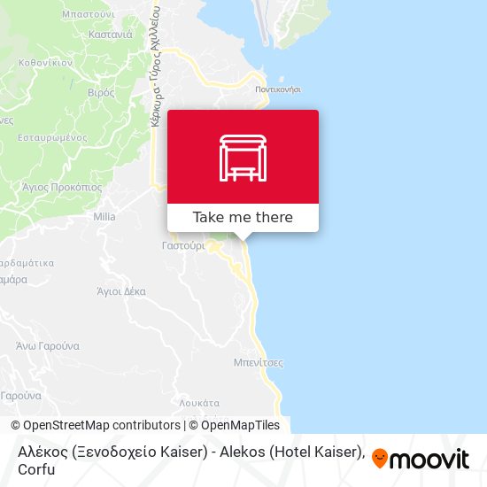 Αλέκος (Ξενοδοχείο Kaiser) - Alekos (Hotel Kaiser) map