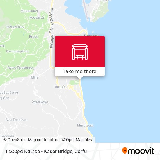 Γέφυρα Κάιζερ - Kaser Bridge map