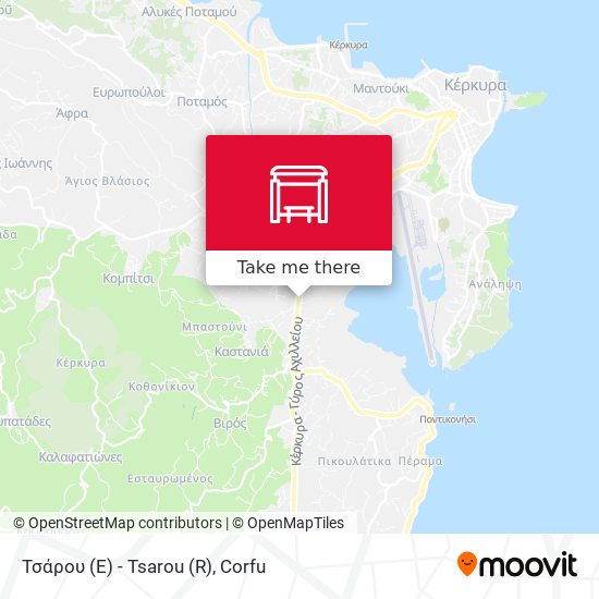 Τσάρου (E) - Tsarou (R) map