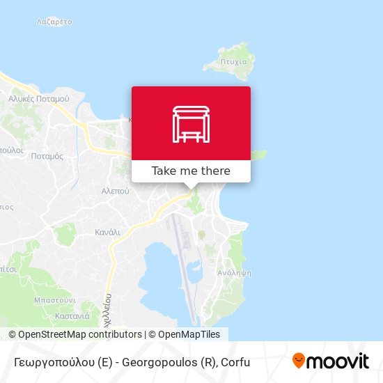 Γεωργοπούλου (Ε) - Georgopoulos (R) map