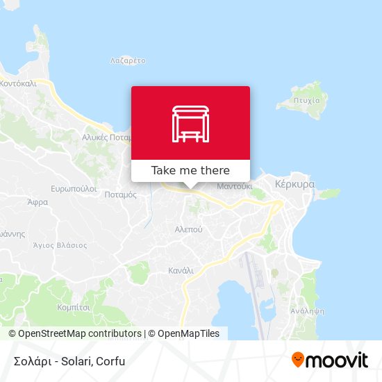 Σολάρι - Solari map