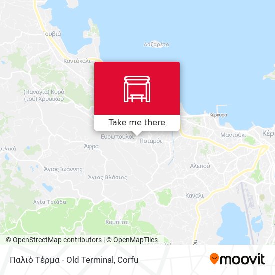 Παλιό Τέρμα - Old Terminal map