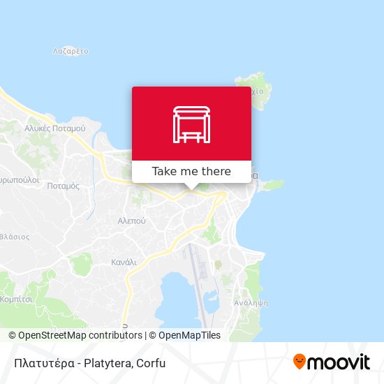 Πλατυτέρα - Platytera map