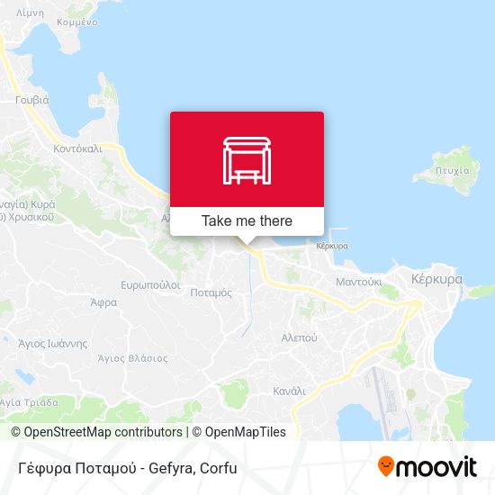 Γέφυρα Ποταμού - Gefyra map