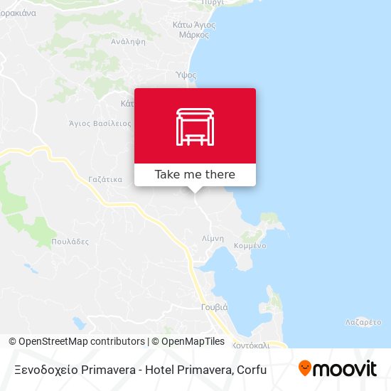Ξενοδοχείο Primavera - Hotel Primavera map
