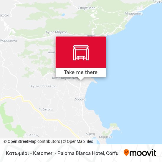 Κατωμέρι - Katomeri - Paloma Blanca Hotel map