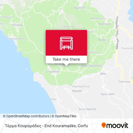 Τέρμα Κουραμάδες - End Kouramadès map