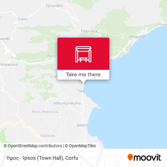 Ύψος - Ipsos (Town Hall) map