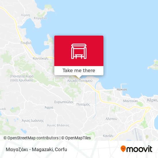 Μαγαζάκι - Magazaki map