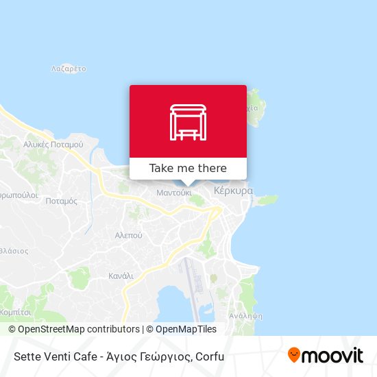 Sette Venti Cafe - Άγιος Γεώργιος map