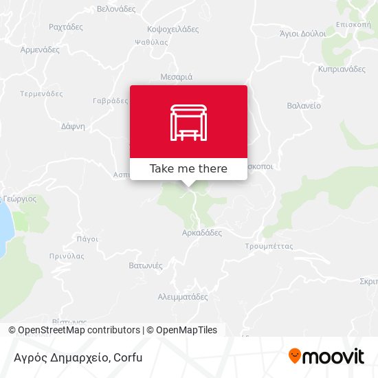 Αγρός Δημαρχείο map