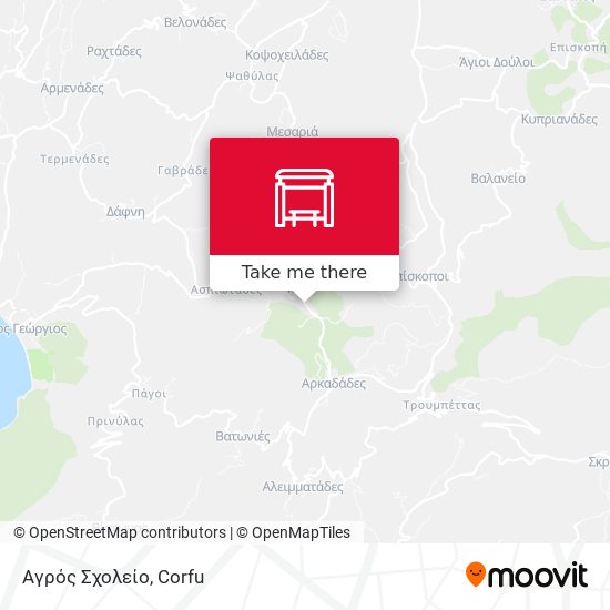 Αγρός Σχολείο map
