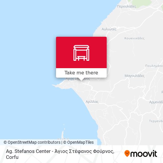 Ag. Stefanos Center - Άγιος Στέφανος Φούρνος map