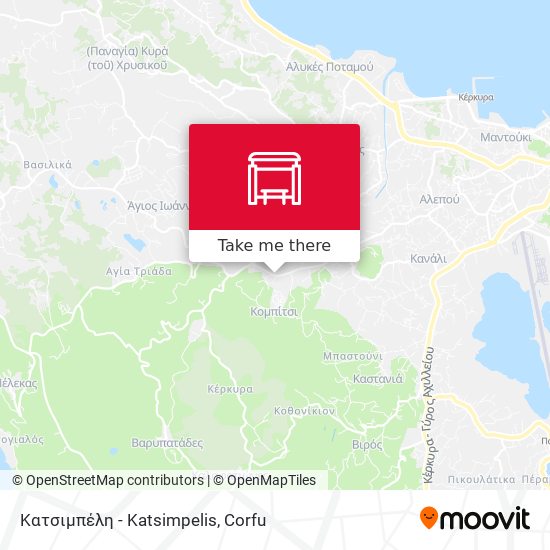 Κατσιμπέλη - Katsimpelis map