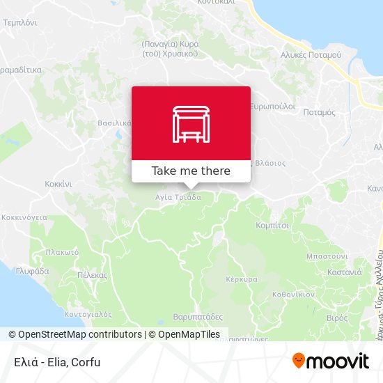 Ελιά - Elia map