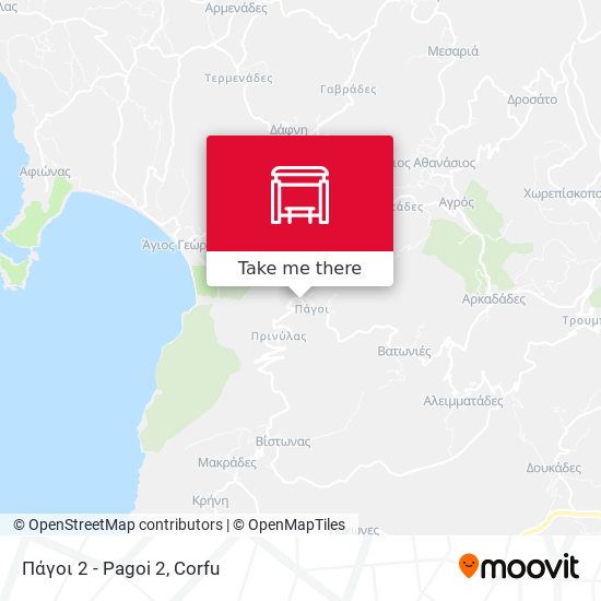 Πάγοι 2 - Pagoi 2 map