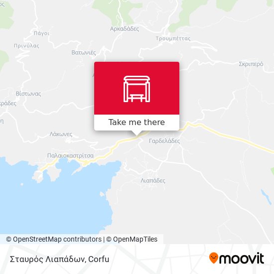 Σταυρός Λιαπάδων map