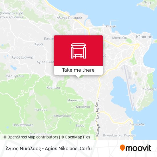 Άγιος Νικόλαος - Agios Nikolaos map
