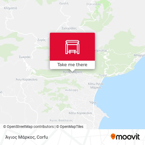 Άγιος Μάρκος map
