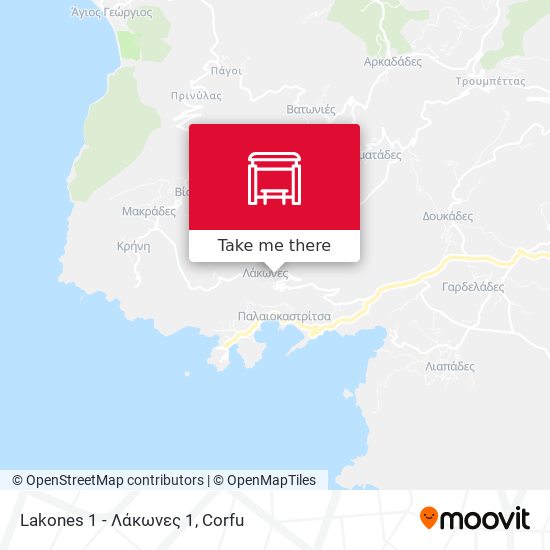 Lakones 1 - Λάκωνες 1 map