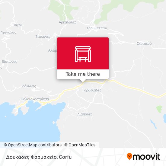 Δουκάδες Φαρμακείο map