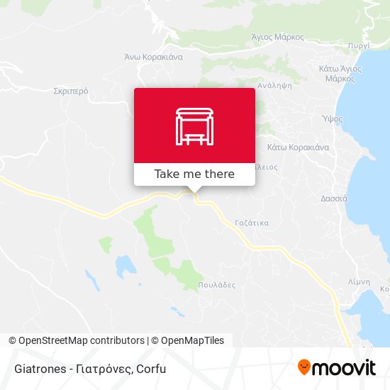 Giatrones - Γιατρόνες map