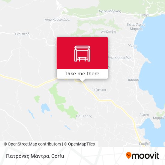 Γιατρόνες Μάντρα map