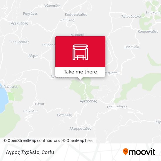 Αγρός Σχολείο map