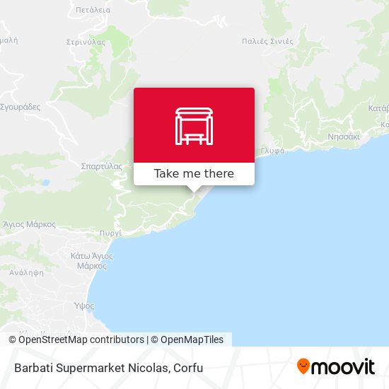 Barbati Supermarket Nicolas map
