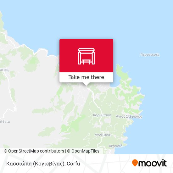 Κασσιώπη (Κογιεβίνας) map