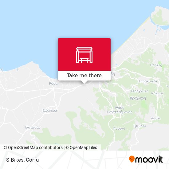 S-Bikes map
