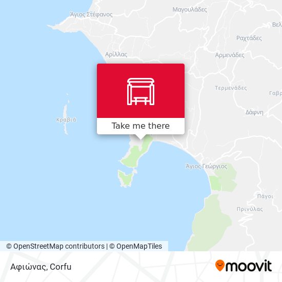 Αφιώνας map