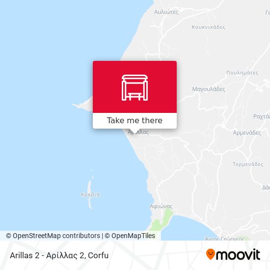 Arillas 2 - Αρίλλας 2 map